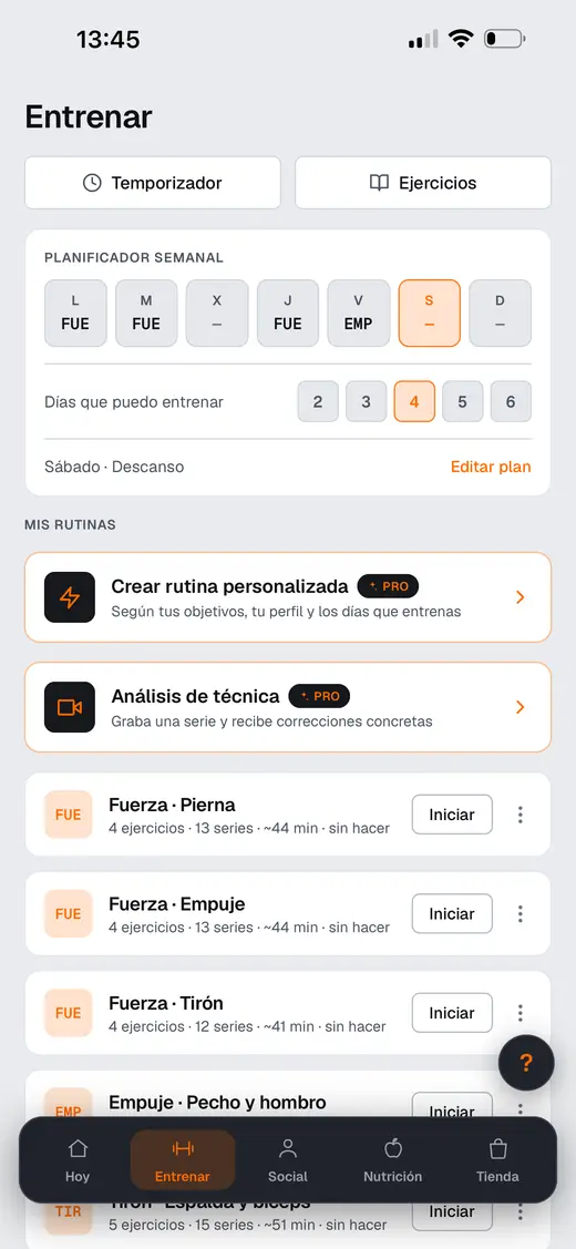 GO360 — Entrenar