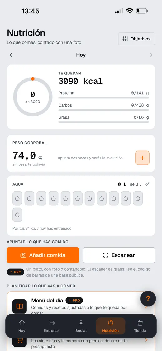 GO360 — Nutrición